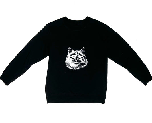 POWER CAT CREWNECK