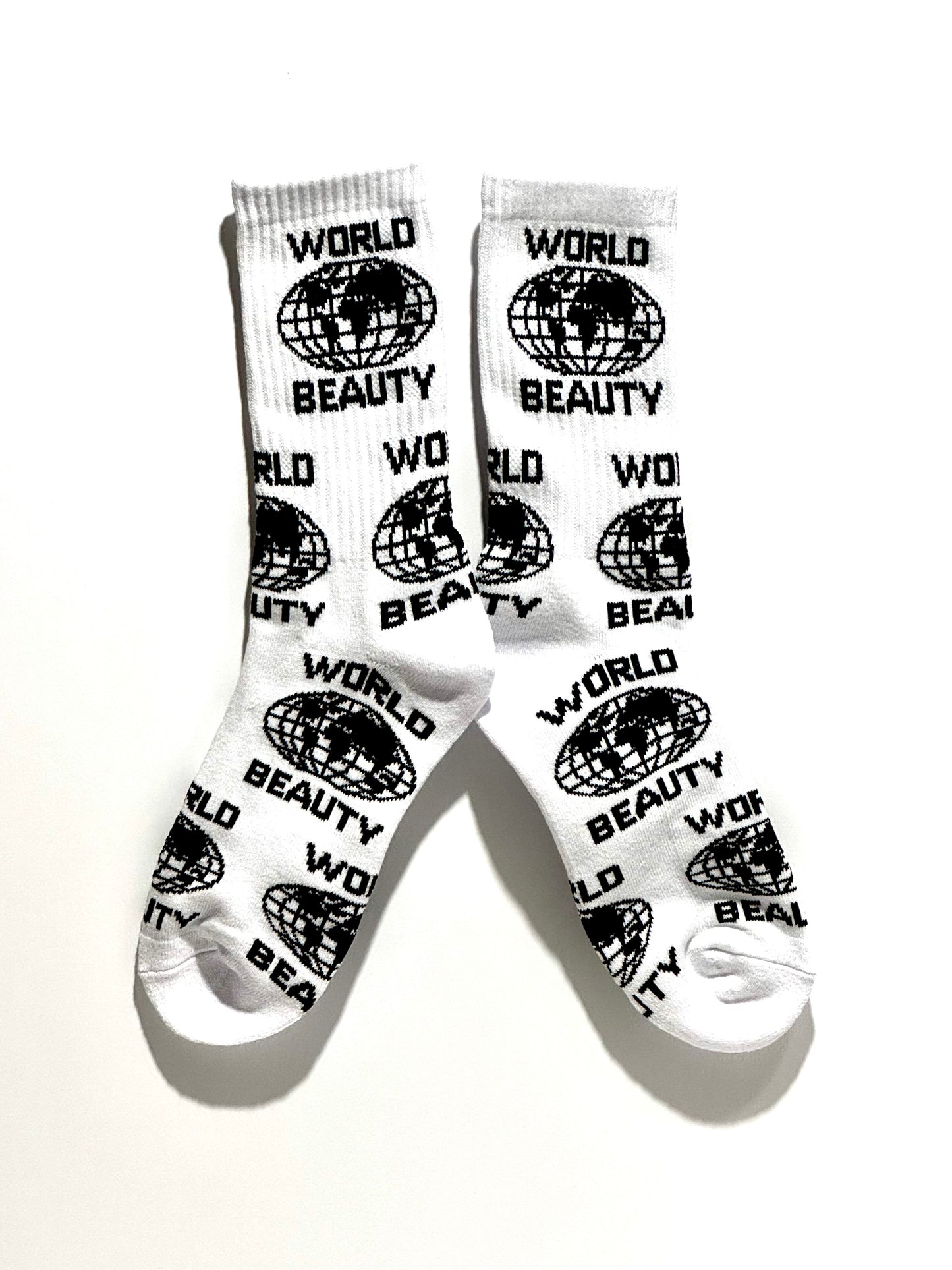 World Beauty Crew Socks