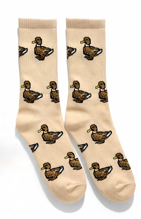 Peaceful Duck Crew Socks